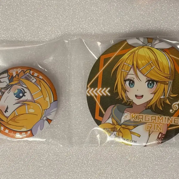 [BUNJANG] Kagamine Rin Ichiban Kuji E Prize Can Badge / 카가미네 린 제일복권 E상 캔뱃지 판매