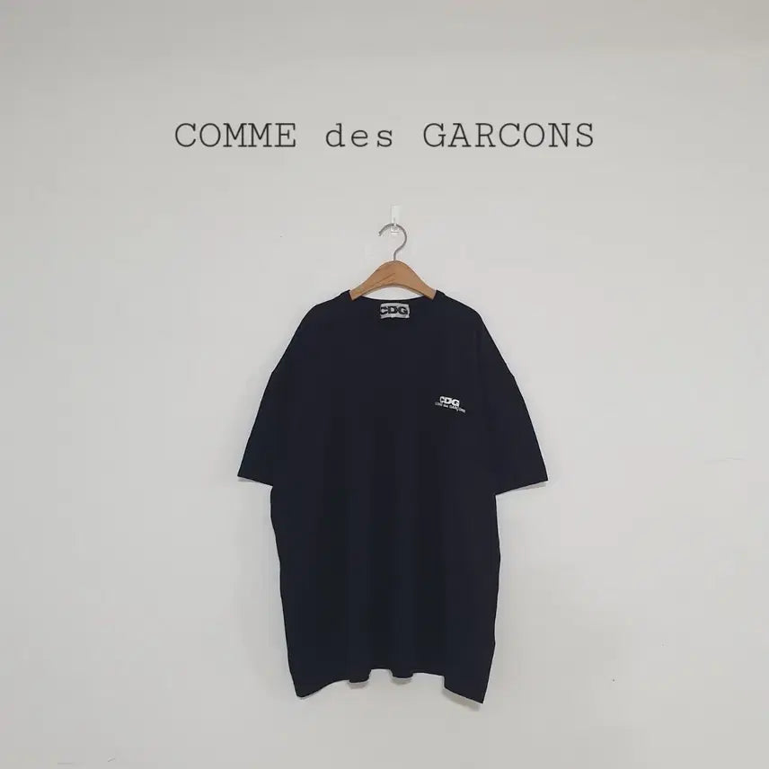 [BUNJANG] Comme des Garçons CDG Black Short Sleeve T-Shirt / No.26072009 꼼데가르송 CDG 반팔 티셔츠 블랙