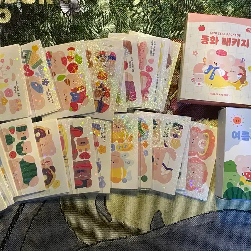 [BUNJANG] Melli Factory Mini Seal Sticker Pack / 씰스티커팩 판매