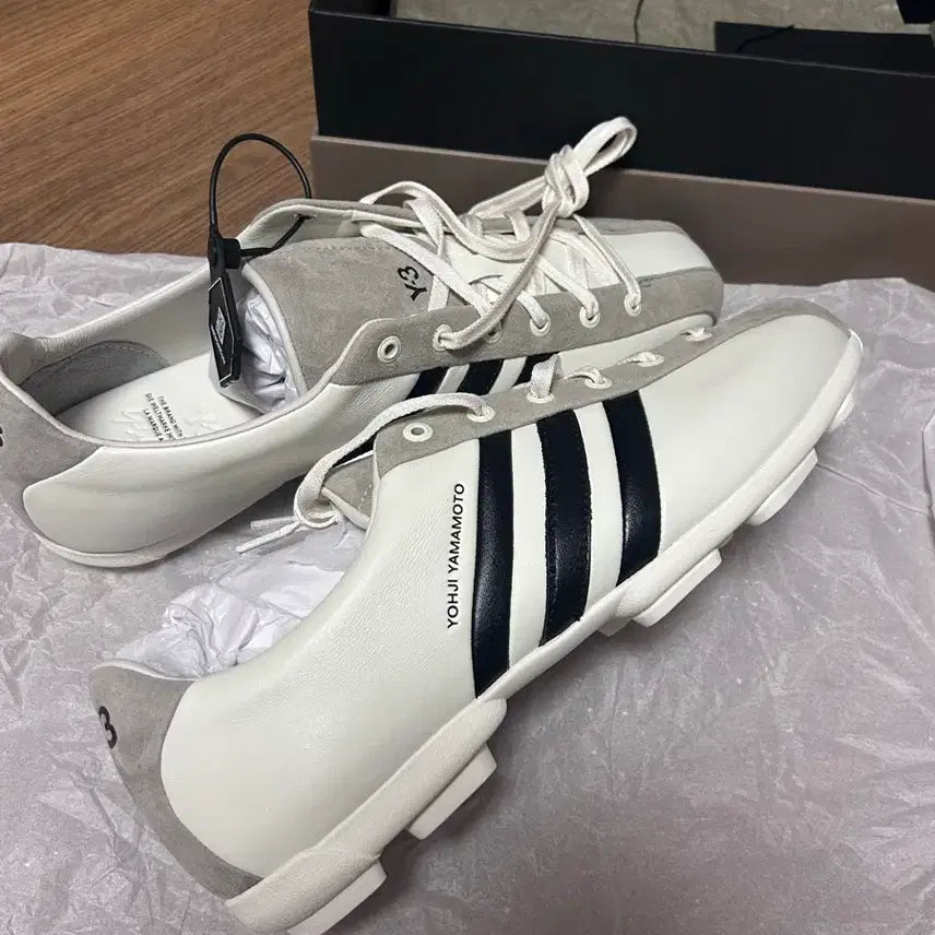 [BUNJANG] Y-3 Field White Sneakers Size 275 / Y-3 필드 화이트 새제품