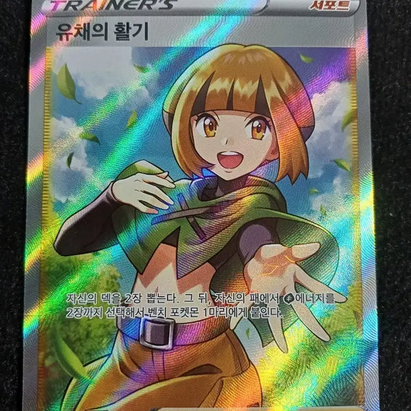 [BUNJANG] Pokemon Card Lively Fanfare SR / 포켓몬 카드 유채의 활기 SR