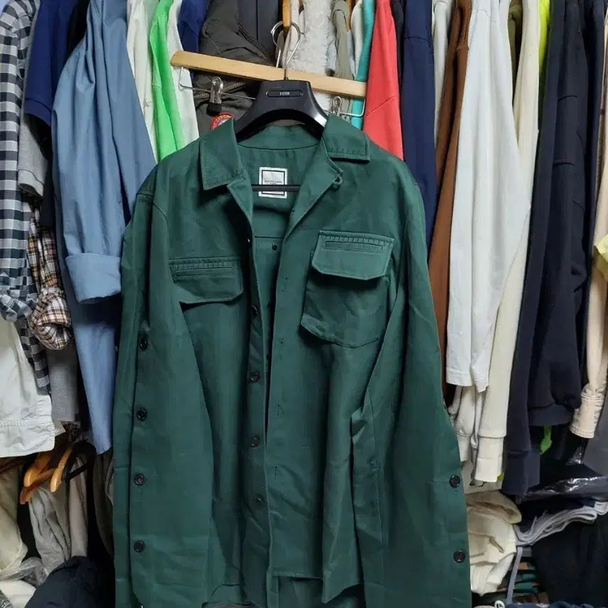 [BUNJANG] Wooyoungmi Side Snap Turn-up Denim Jacket Size 46 Oversized Fit / 우영미 사이드스냅 턴업 데님 자켓 46오버핏 상태최상