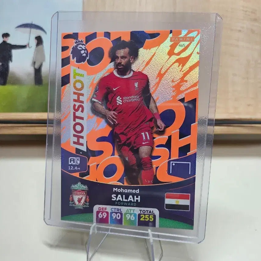 [BUNJANG] Panini Mohamed Salah Hotshots Trading Card / [파니니카드] 모하메드 살라 핫샷