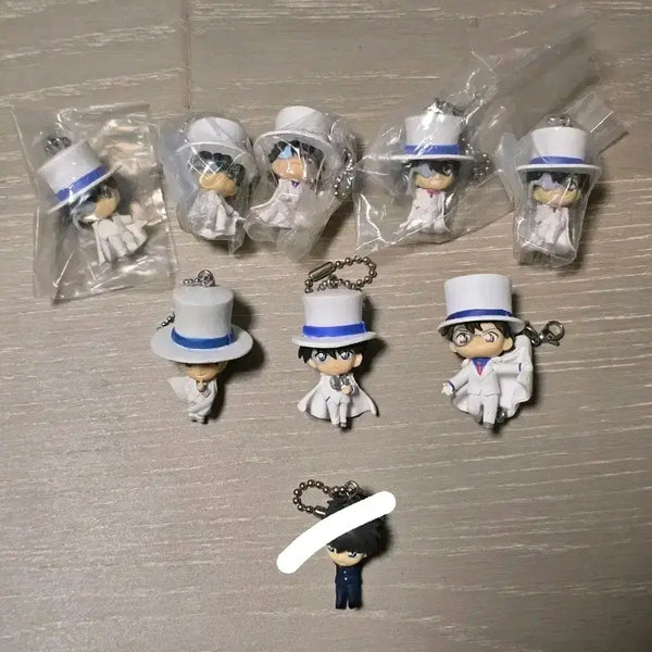 [BUNJANG] Detective Conan Swing Figure Keyring - Kaito Kid / 명탐정코난 스윙 피규어 키링 괴도키드 열쇠고리 !! 시리즈 쿠로바 카이도 레어!