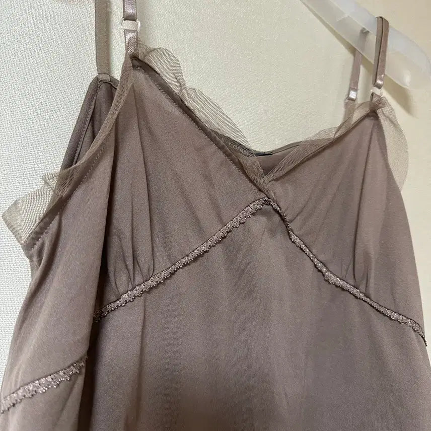 [BUNJANG] Vintage Mori Girl Sleeveless Blouse / 모리걸 나시 블라우스 빈티지