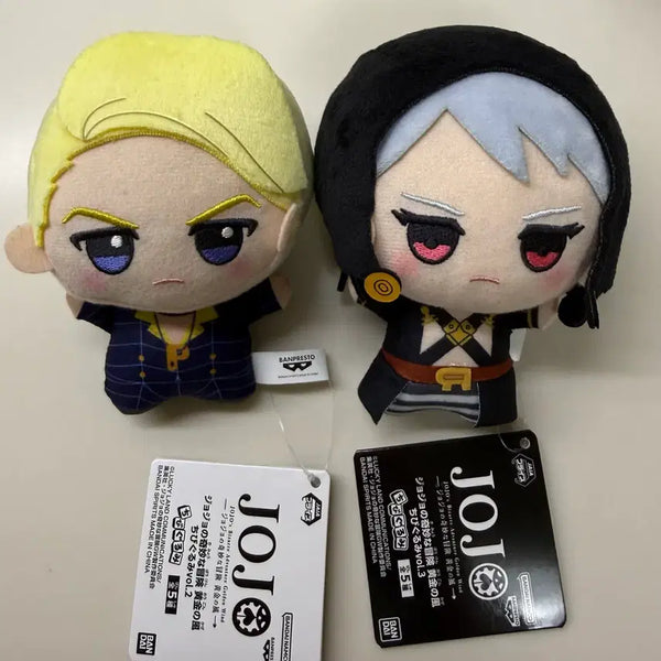 [BUNJANG] JoJo's Bizarre Adventure Risotto & Prosciutto Chibi Plush Bundle Set / (일괄)죠죠 죠죠의 기묘한 모험 누이 리조토 프로슈토 치비누이 암살팀