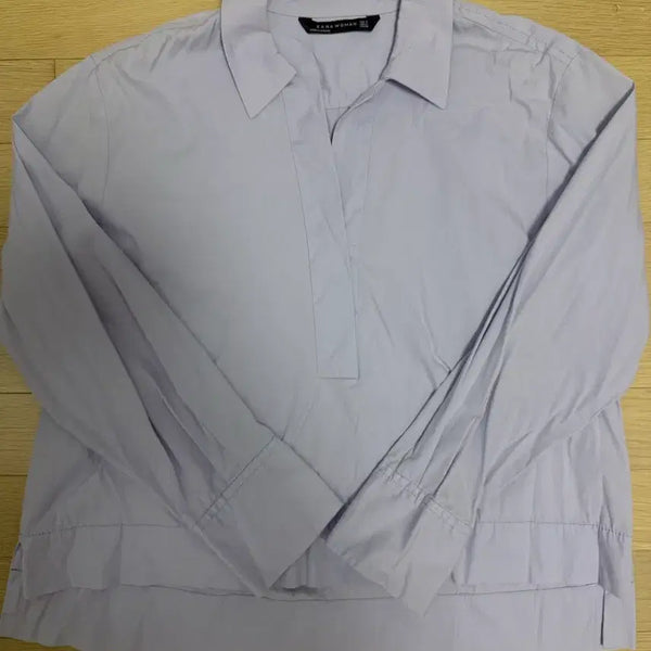 [BUNJANG] Zara Lavender Shirt / 자라 셔츠 라벤더
