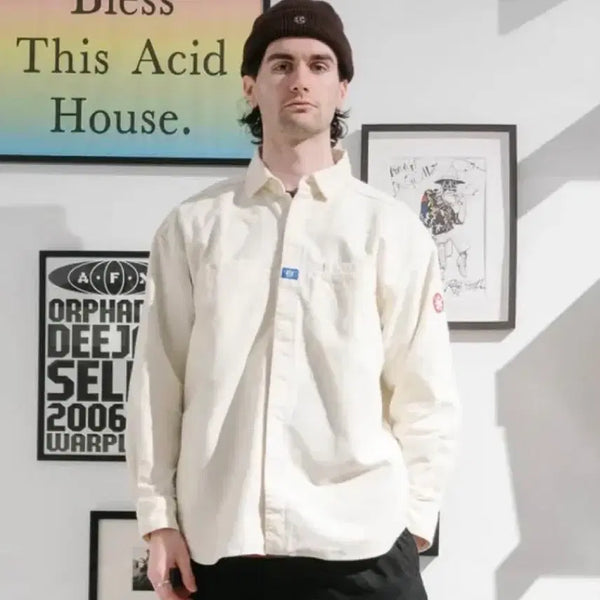 [BUNJANG] Cav Empt Brushed Cotton Design Big Shirt XL / [새상품] 카브엠트 CAV EMPT brushed cotton design big shirt XL