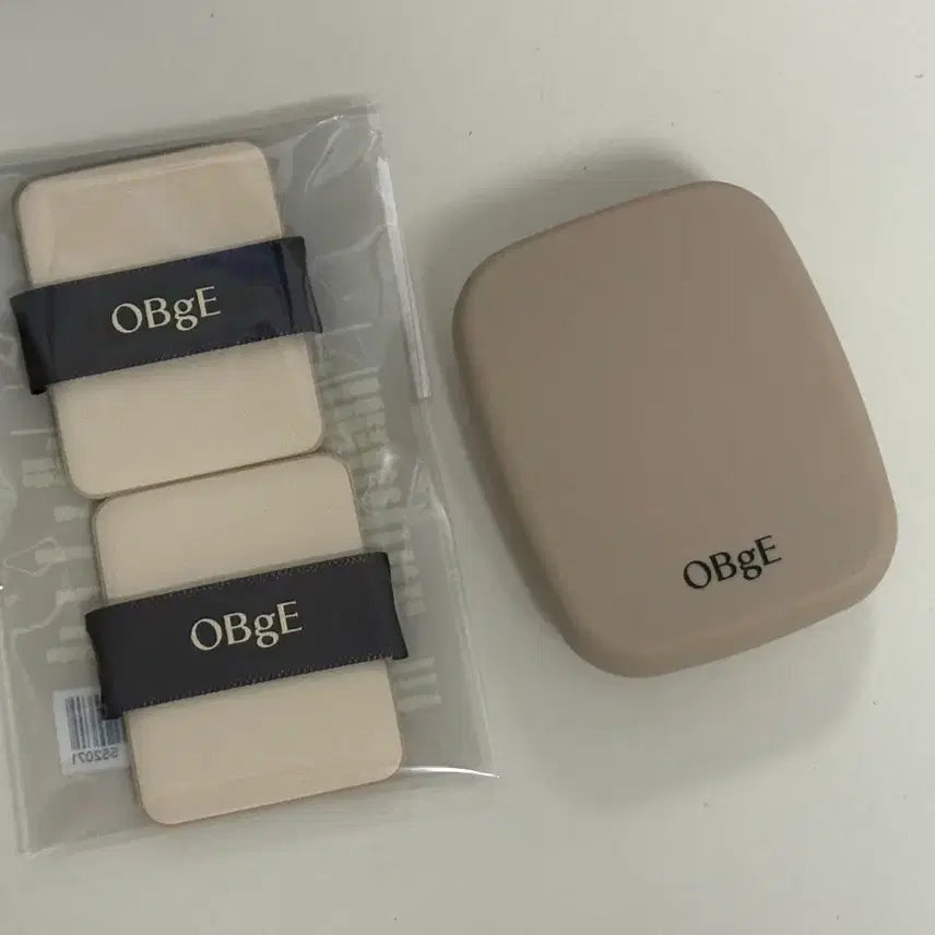 [BUNJANG] OBgE Oil Control Finisher Jelly Powder Pact + 2 Puff Set / OBgE 오브제 오일 컨트롤 피니셔 젤리 파우더 팩트 + 퍼프 2매 ㅣ