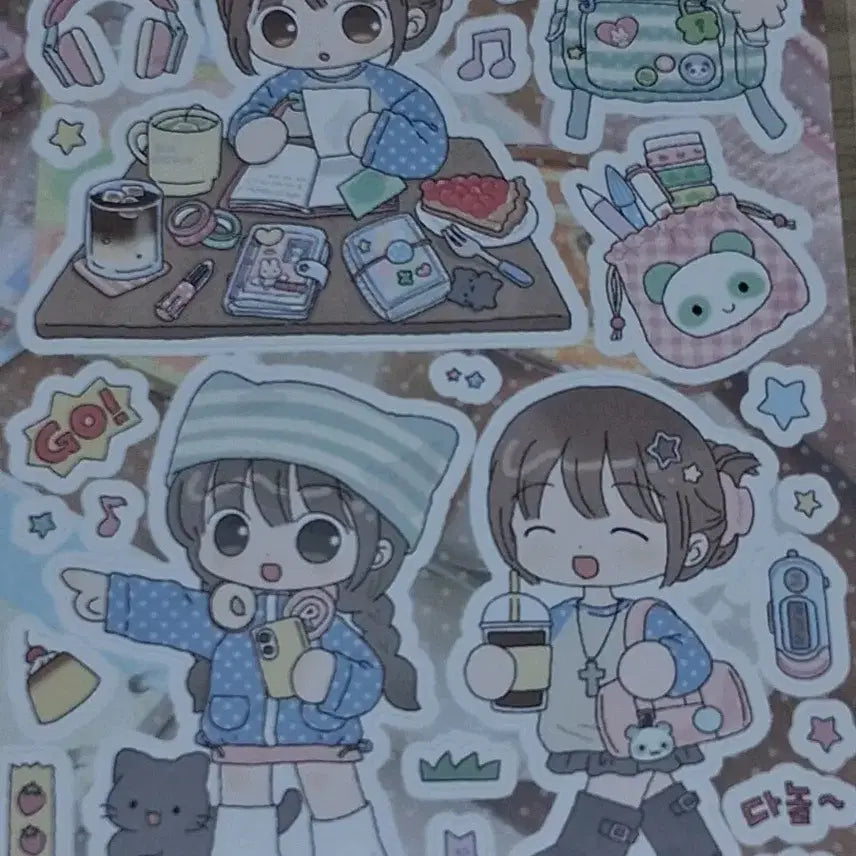 [BUNJANG] Rayon Fancy Sticker New Item / 라연팬시 스티커 새상품 판매