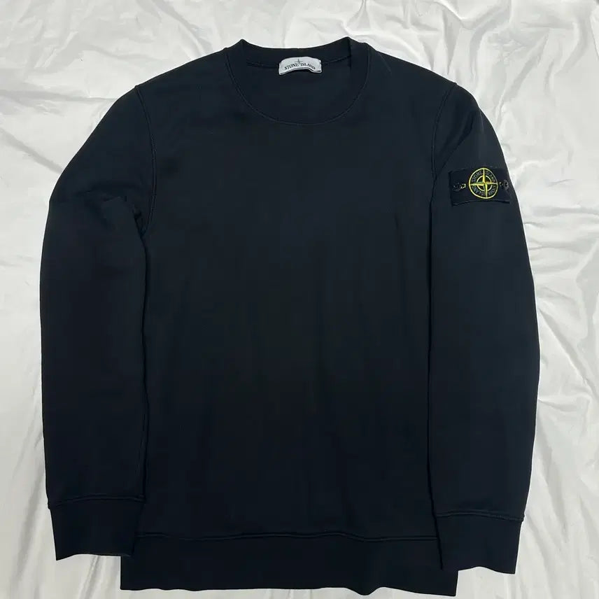 [BUNJANG] Stone Island Black Sweatshirt T-Shirt XL / 스톤아일랜드 블랙 맨투맨 티셔츠