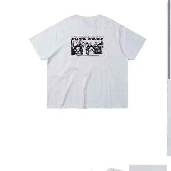 [BUNJANG] Insane Garage INSANE MODS T-Shirt Off White / (2) 인세인개러지 INSANE MODS T-SHIRT_OFF WHITE