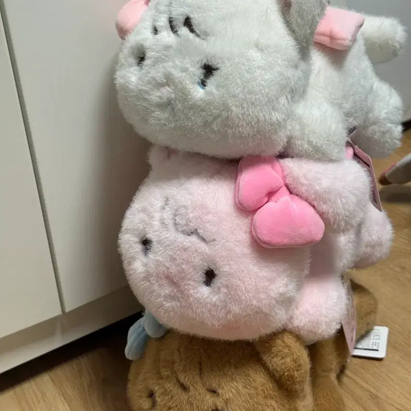 [BUNJANG] Miko Lying Latte 35cm Plush Set (3 pcs) / 미코 라잉라떼 35cm 3개 세트
