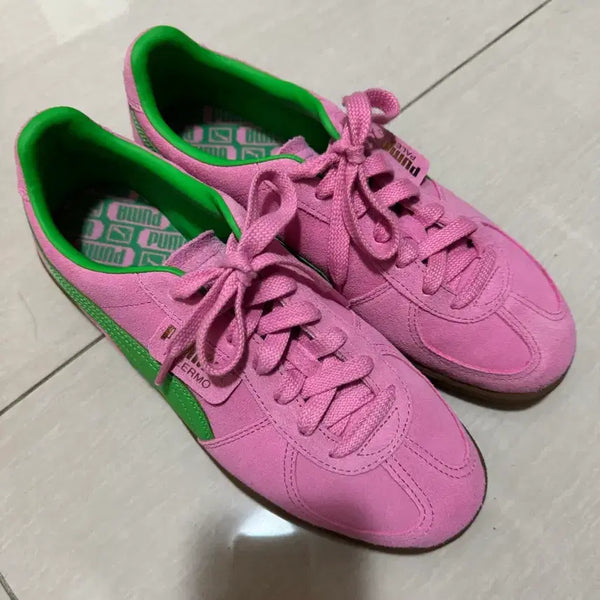 [BUNJANG] Puma Palermo Pink Size 275 Sneakers / 푸마 팔레르모 275 핑크