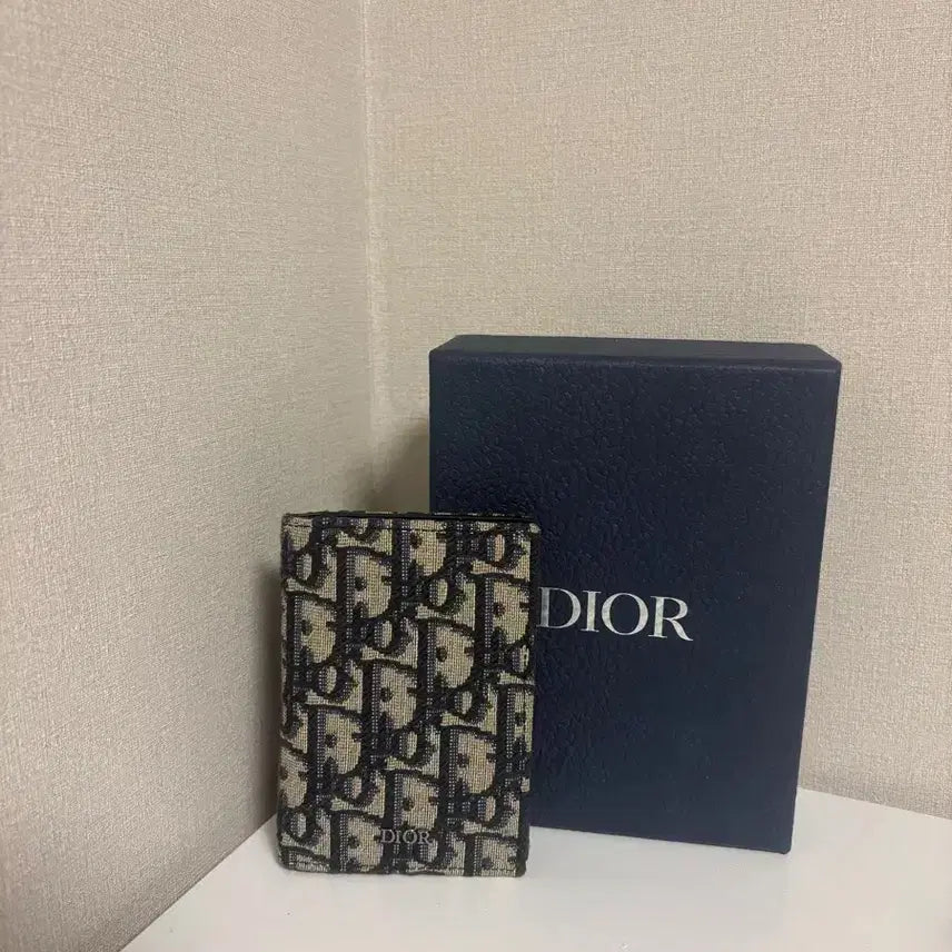 [BUNJANG] Dior Oblique 2-Tier Card Holder Organizer / 디올 오블리크 2단 카드지갑 오거나이저