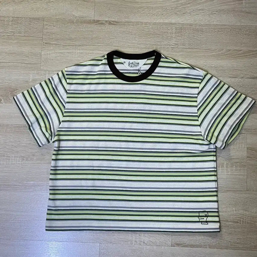 [BUNJANG] Brain Dead Looped Stripe T-shirt M / 브레인데드 Looped Stripe T-shirt