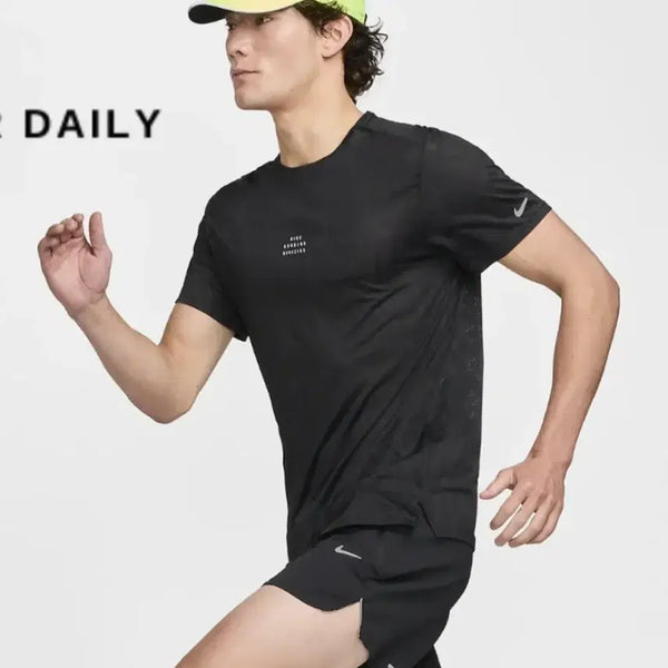 [BUNJANG] Nike Rise 365 Dri-FIT Short Sleeve Running T-Shirt / 나이키 라이즈 365 러닝 디비전 드라이 핏 반팔 러닝 티셔츠