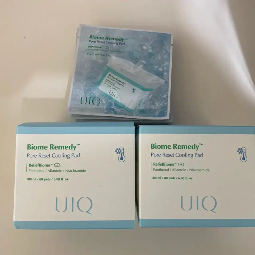 [BUNJANG] Y.O.U.R. Bioome Remedy Pore Reset Cooling Pad 80ea (2 Pack) + Sample 10ea / 유이크 바이옴 레미디 포어 리셋 쿨링 패드 80매 2개 + 샘플 10매