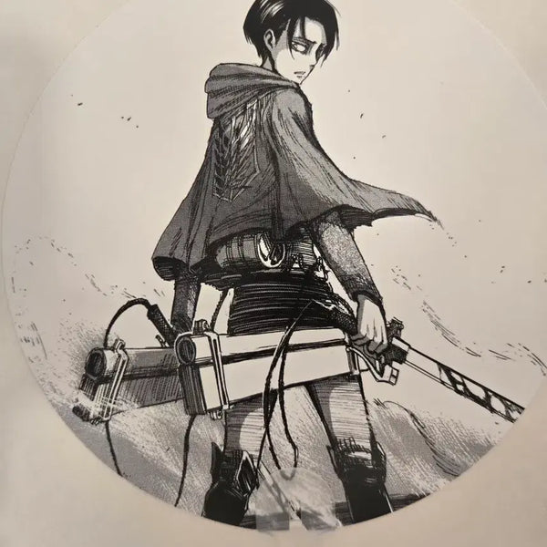 [BUNJANG] Attack on Titan Levi Fan / 진격거인 리바이 부채