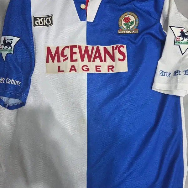 [BUNJANG] Blackburn Rovers Alan Shearer 1994-1995 Season Jersey / 94-95 블랙번 로버스 시어러 유니폼