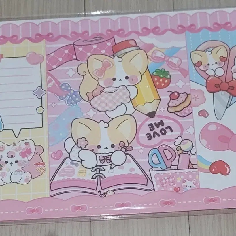 [BUNJANG] Yeouunyang Wrapping Paper Set / 여우냥 문구 랩핑지 대량양도