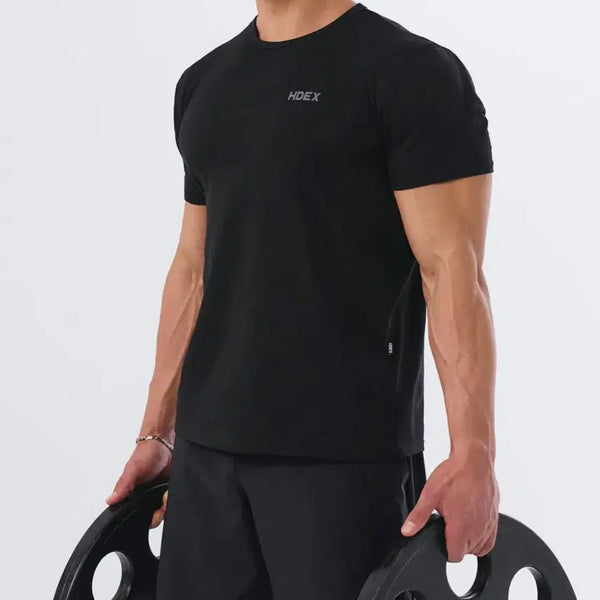 [BUNJANG] HDEX Assist Solid Short Sleeve T-Shirt L / HDEX 에이치덱스 어시스트 솔리드 숏 슬리브 L