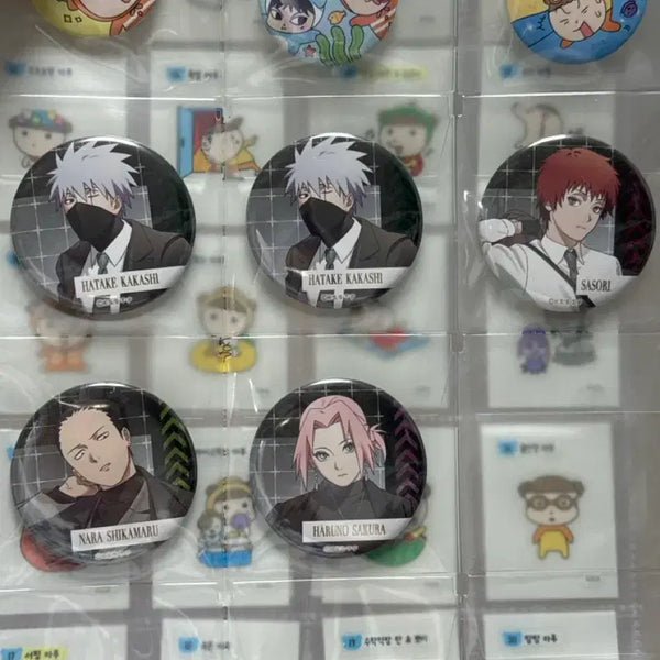 [BUNJANG] Naruto x Movic Formal Can Badge / 나루토 포멀 캔뱃지(무빅 콜라보)