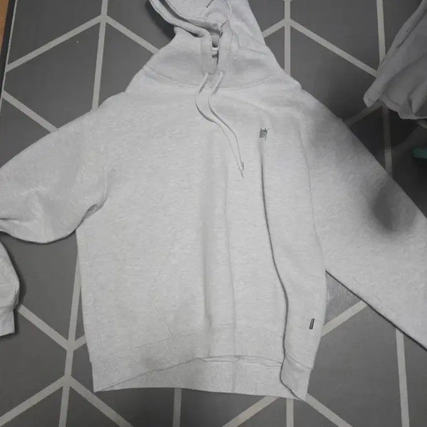 [BUNJANG] Brown Breath Fleece Lined Hoodie Zip-up XL / 브라운 브레스 후드집업 기모