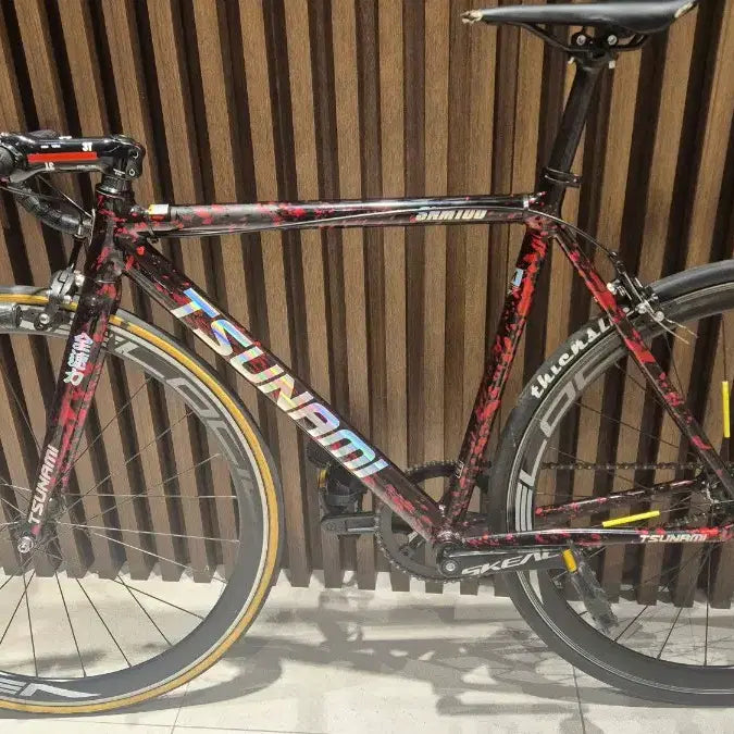 [BUNJANG] Tsunami Flaming Red Custom Bike / 쓰나미 불꽃레드 판매합니다. 가격내림