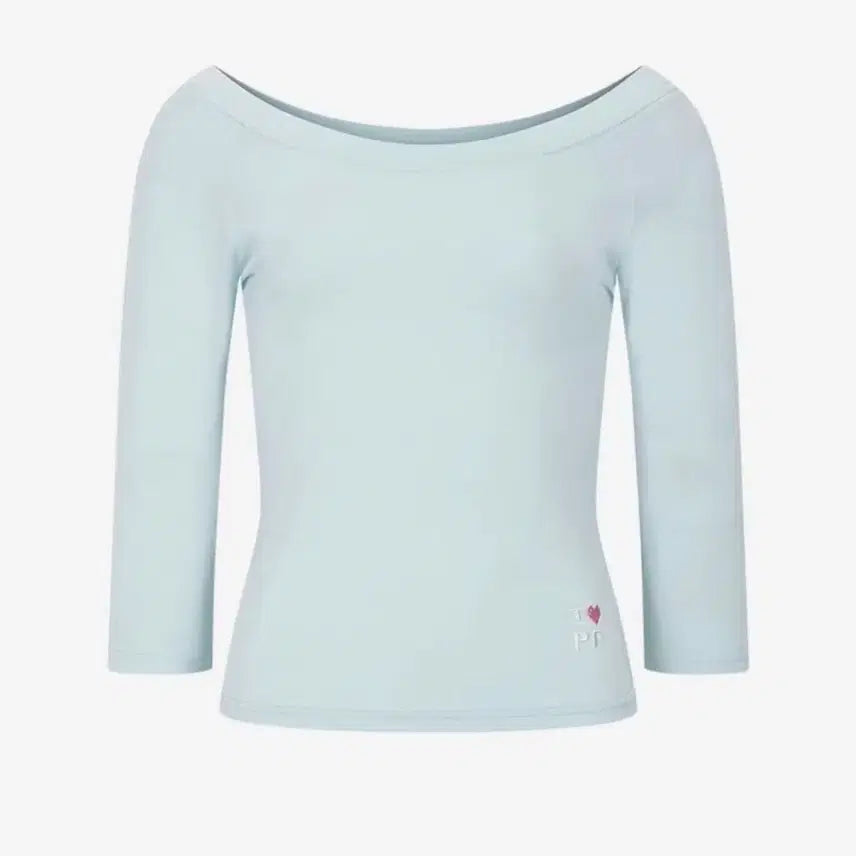 [BUNJANG] Please Follow Off-Shoulder Mint Top / 플리즈노팔로우 오프숄더 민트