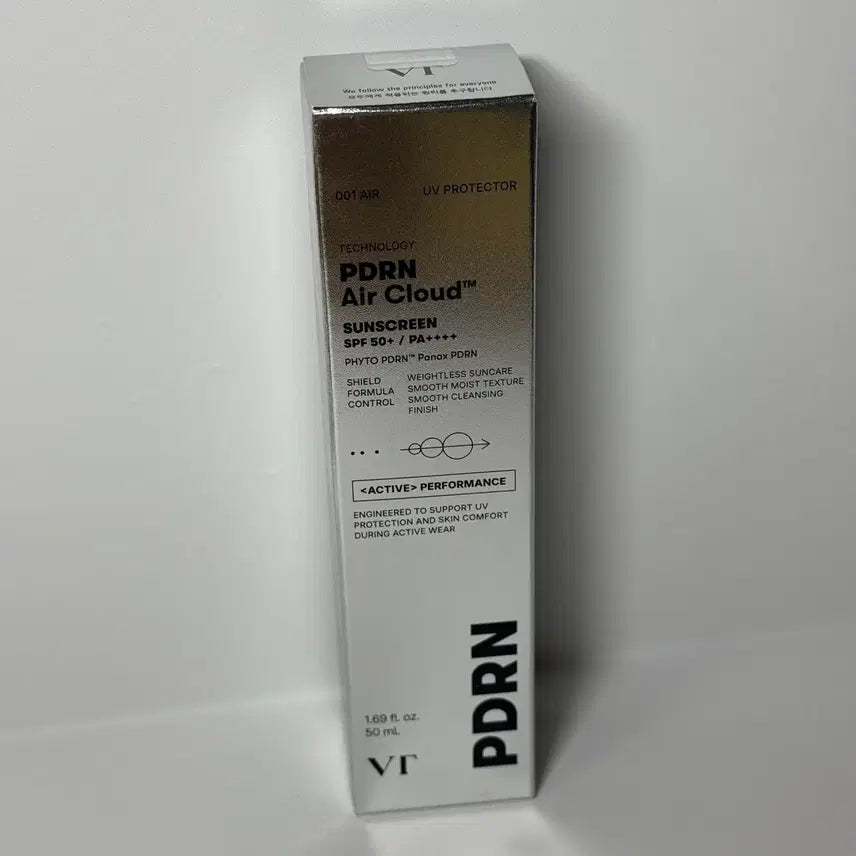 [BUNJANG] VT Cosmetics PDRN Air Cloud Sunscreen 50ml / [미개봉] VT PDRN 에어 클라우드 선크림 50ml