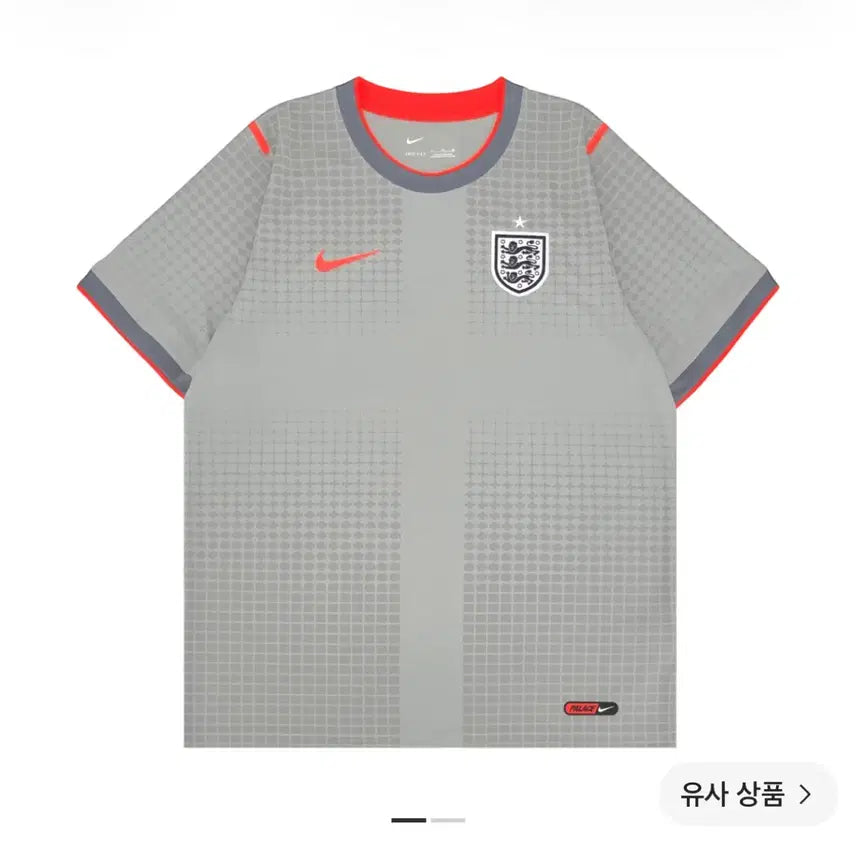 [BUNJANG] Palace x Nike England Academy Pro Short Sleeve Football Top Pewter Grey / [XS] 팔라스 x 나이키 잉글랜드 아카데미 프로 숏슬리브 풋볼 탑 퓨터 그레이