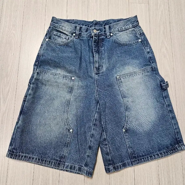 [BUNJANG] Code Graphy Bermuda Shorts / 코드그라피 버뮤다 팬츠 청반바지