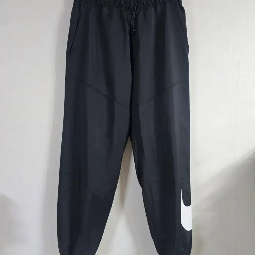 [BUNJANG] Nike Swoosh Woven Training Pants Black Size S / 나이키 스우시 블랙 우븐트레이닝 팬츠S