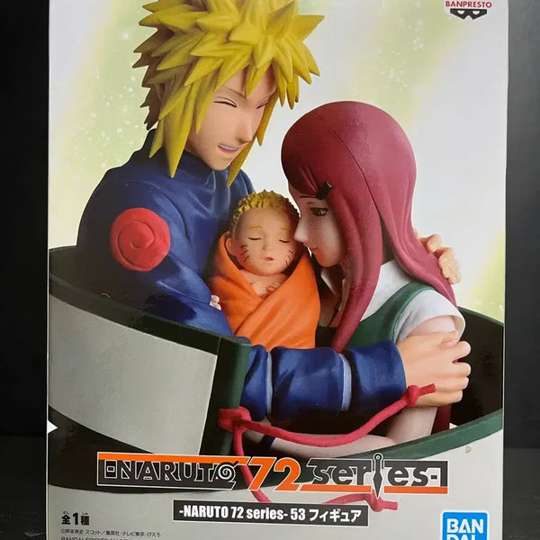 [BUNJANG] Sealed Naruto 72 Series Minato Family Figure / 미개봉 나루토 72 시리즈 나루토가족피규어(미나토피규어)