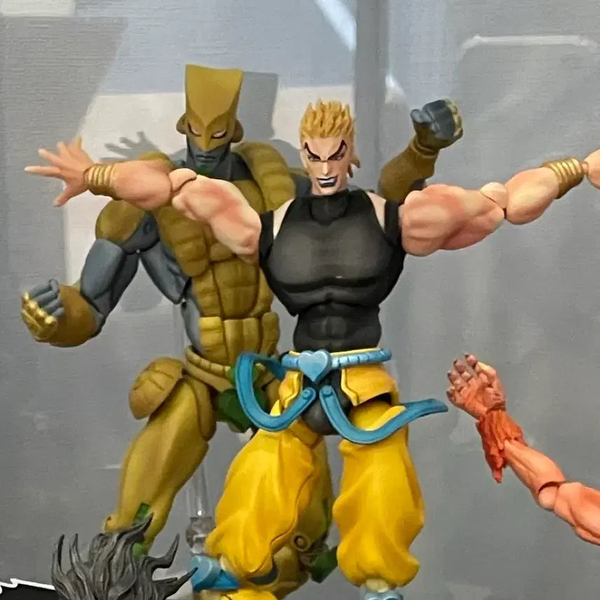 [BUNJANG] Super Action Statue Part 3 DIO & The World Set / 죠죠 3부 초상가동 디오 & 더월드