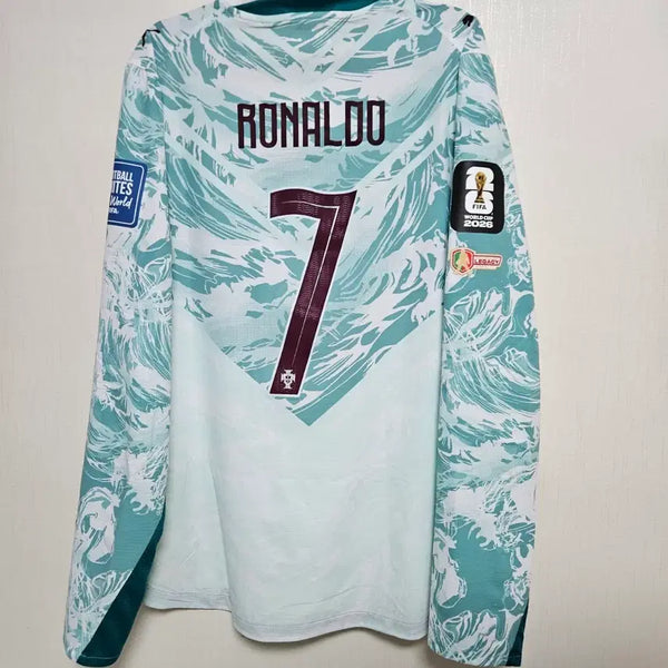 [BUNJANG] Portugal Cristiano Ronaldo 26-27 Player Issue Pro Away Long Sleeve Jersey XL / [XL]26-27 포르투갈 선수지급용 호날두 프로모 어웨이 긴팔 유니폼