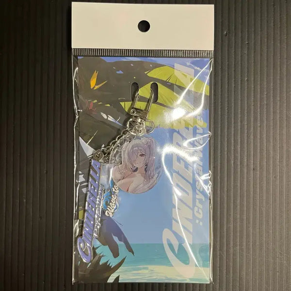 [BUNJANG] NİKE Cinderella Lettering Metal Acrylic Keyring / 니케 더현대 팝업 신데렐라 레터링 메탈 아크릴 키링 미개봉