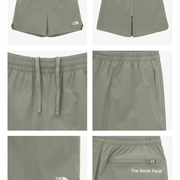 [BUNJANG] The North Face Nylon Shorts Olive Size 75 (S) / 노스페이스 반바지 올리브 75(s)