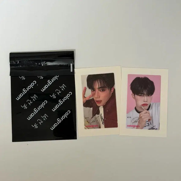 [BUNJANG] Colorgram Park Geon Wook Bundle Set Photocard / 컬러그램 박건욱 포토카드 일괄