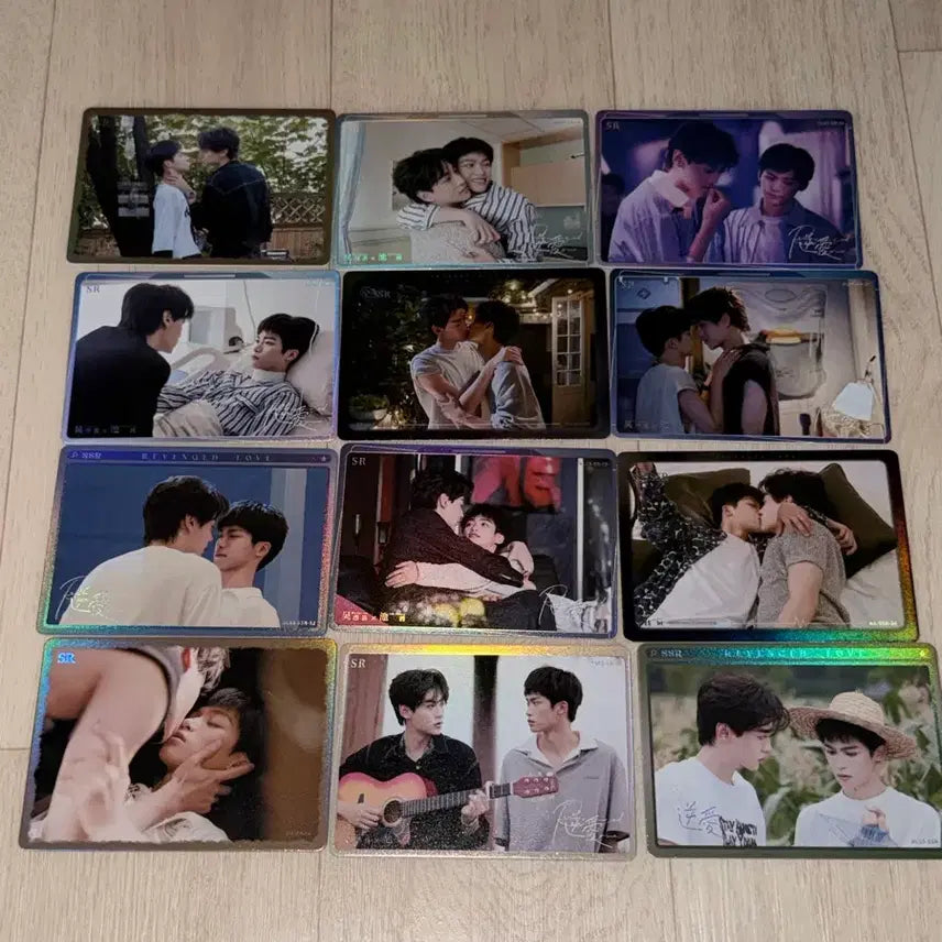 [BUNJANG] YEOUNGA Revenged Love Wooseok Wooseok Photocard Set (12 pcs) / 역애 revenged love 우소웨이 츠청 포카 세트 12장