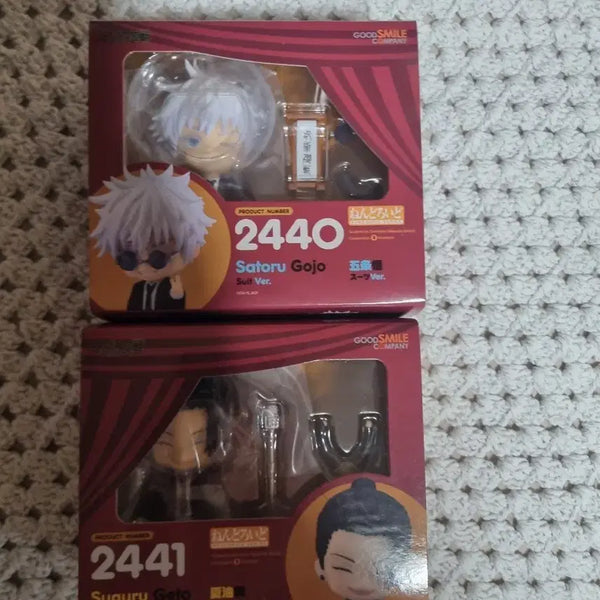 [BUNJANG] Nendoroid 2440 Satoru Gojo Suit Ver. & 2441 Suguru Geto Suit Ver. / 넨도로이드 2440 사토루 고죠 슈트 Ver. / 2441 스구루 게토 슈트 Ver.