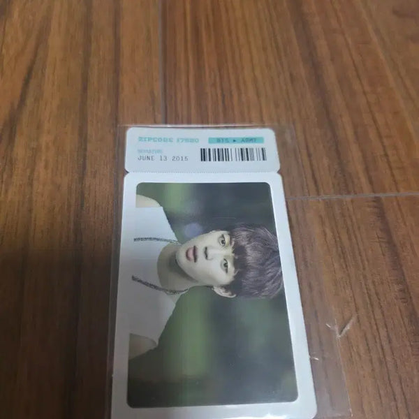 [BUNJANG] Jimin 'Muster' Canceled Ticket Photocard / 지민  취머 취소된머스터 티켓포카