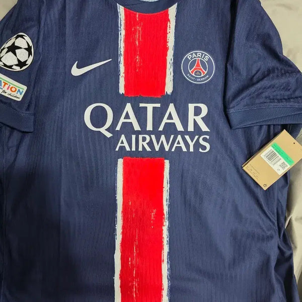 [BUNJANG] Paris Saint-Germain (PSG) 2024-25 Authentic League Jersey - Kang-in Lee / 24-25 psg 챔스 어센틱 이강인