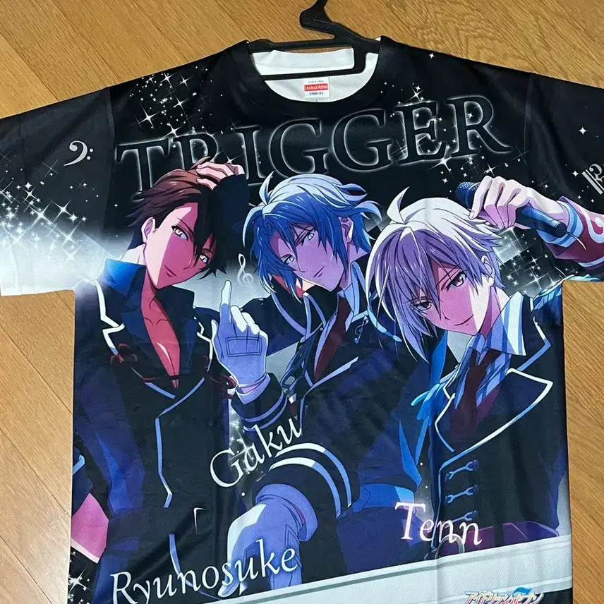 [BUNJANG] Idolish7 TRIGGER Gaku Ryo Ten Full Graphic T-Shirt / 아이나나 아이돌리쉬세븐 트리거 풀그래픽 티셔츠 가쿠 류 텐