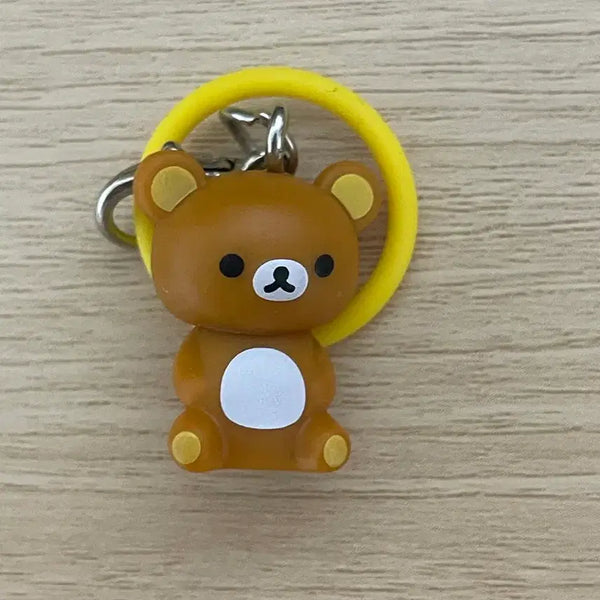[BUNJANG] Rilakkuma Mascots Keychain / 리락쿠마 메지루시