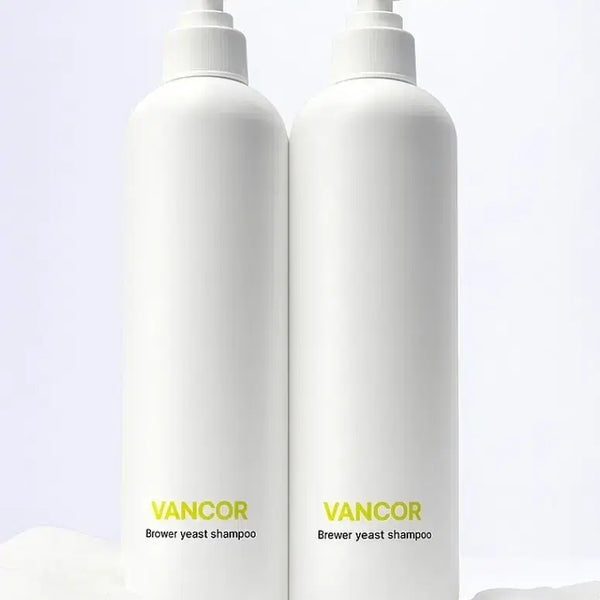 [BUNJANG] Bancor Beer Yeast Shampoo Set (2 x 500ml) / 반코르 맥주효모샴푸 500ml 2개 세트