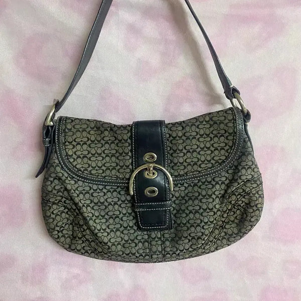 [BUNJANG] Coach Soho Signature Shoulder Bag / 코치 소호 시그니처 숄더백