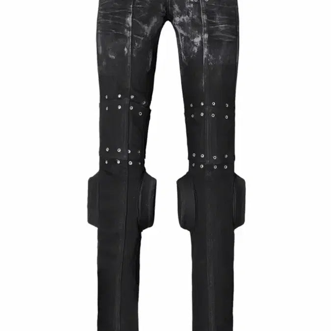 [BUNJANG] Feng System GEN Skinny Flared Denim Pants XS / 펭시스템 팬츠 Feng system GEN SKINNY FLARED DENIM