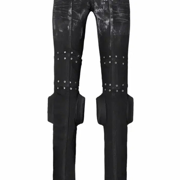 [BUNJANG] Feng System GEN Skinny Flared Denim Pants XS / 펭시스템 팬츠 Feng system GEN SKINNY FLARED DENIM